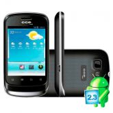 SMARTPHONE CCE MOBI SM55 DUAL CHIP PRETO MP3, BLUETOOTH, CAM