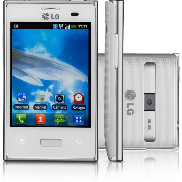 SMARTPHONE LG E400F OPTIMUS L3 BRANCO DESBLOQUEADO - ANDROID