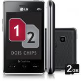 CELULAR LG T375 DUAL CHIP PRETO TIM DESBLOQUEADO CÂMERA 2MP,