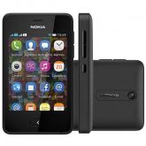 CELULAR NOKIA ASHA 501 DUAL CHIP PRETO DESBLOQUEADO WI-FI ME